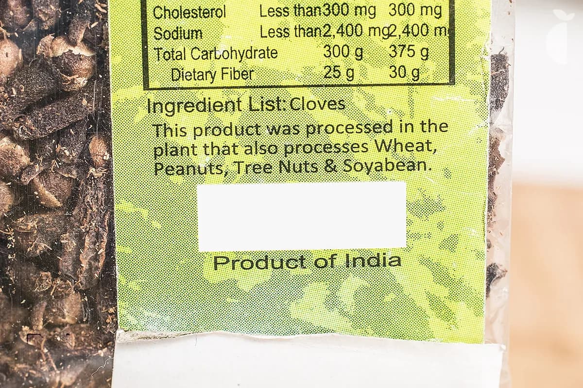 Spice Whole Cloves — 3.5 oz
