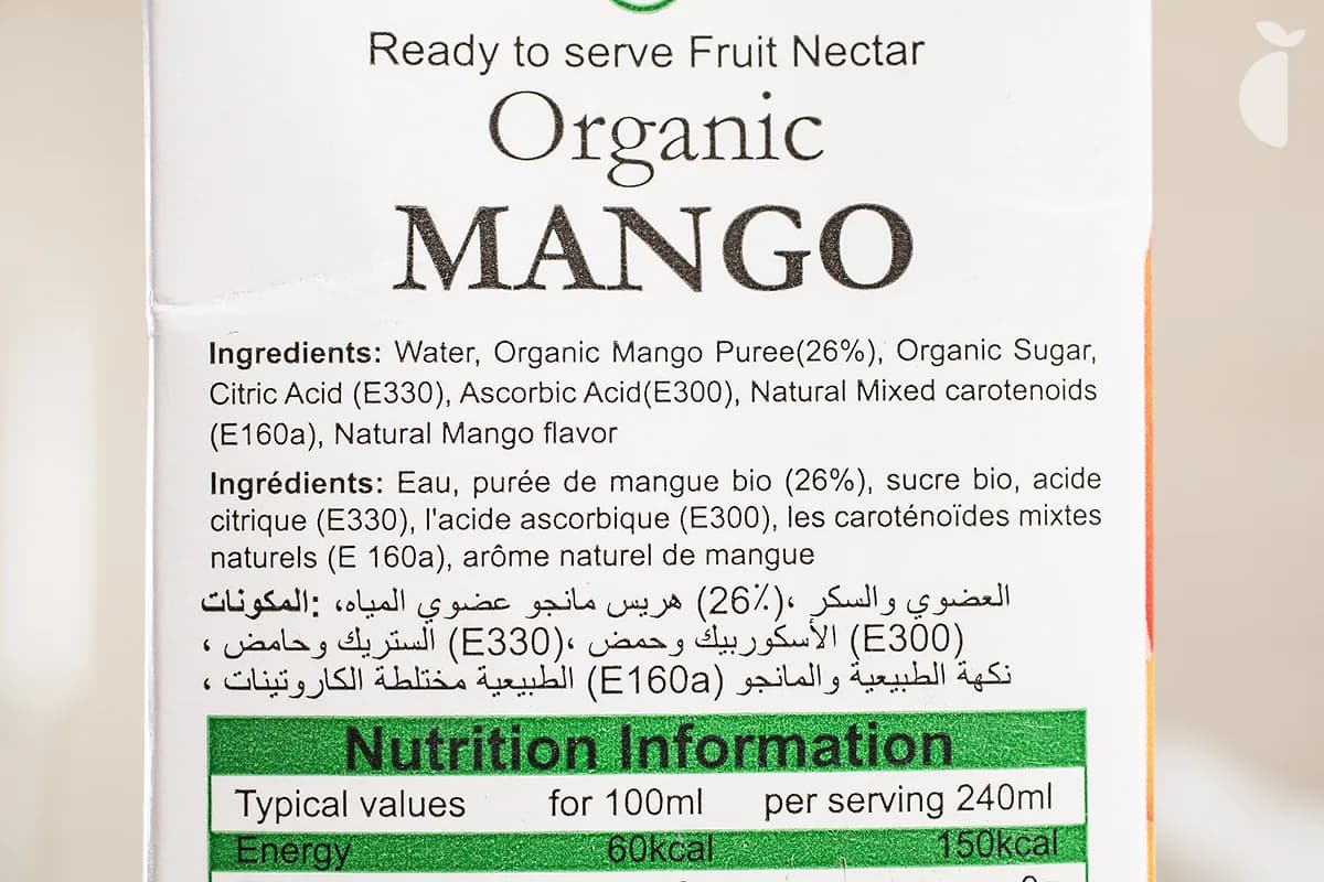 Juice Mango 1litter — Standard