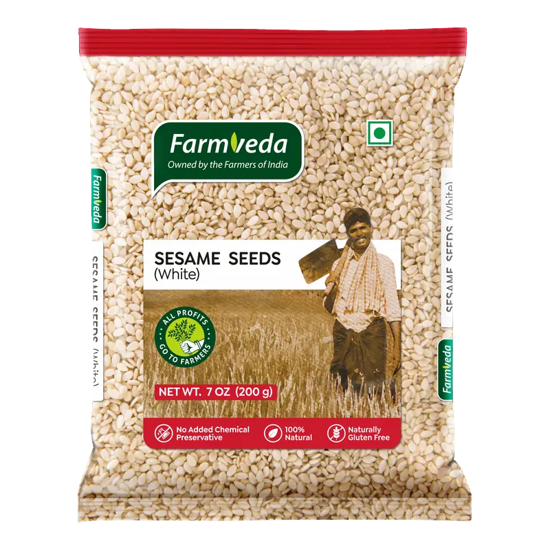 Farmveda Sesame Seeds 7Oz