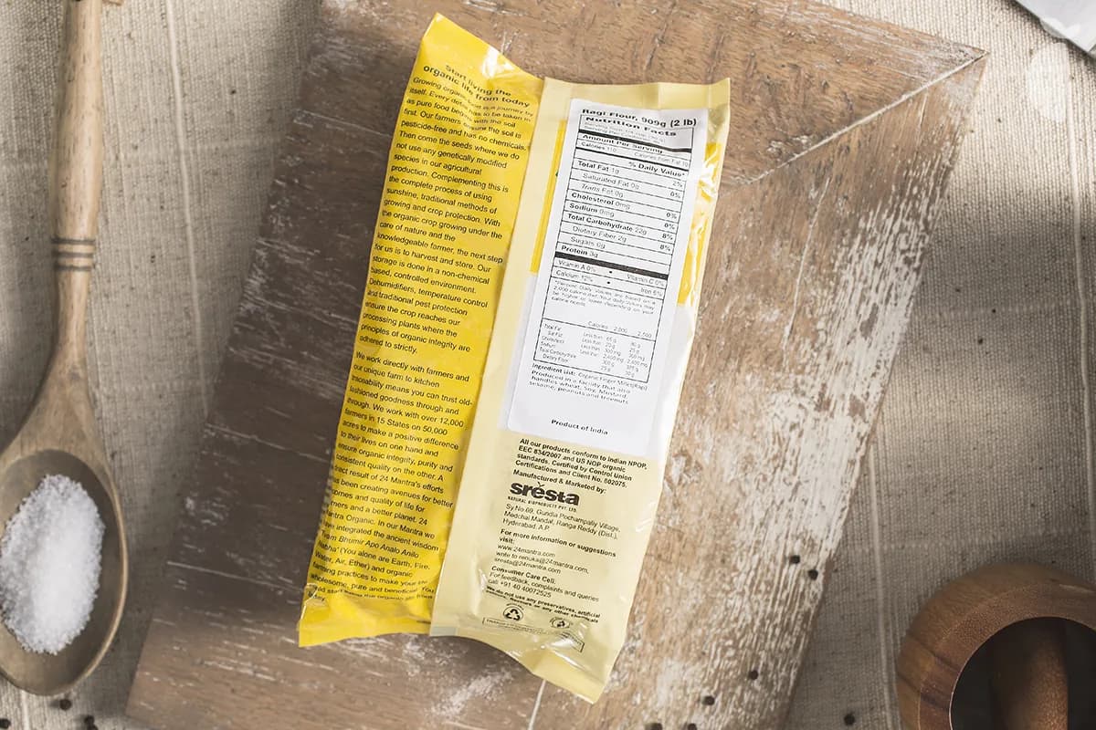 Flour Finger Millet Ragi — 2 lb