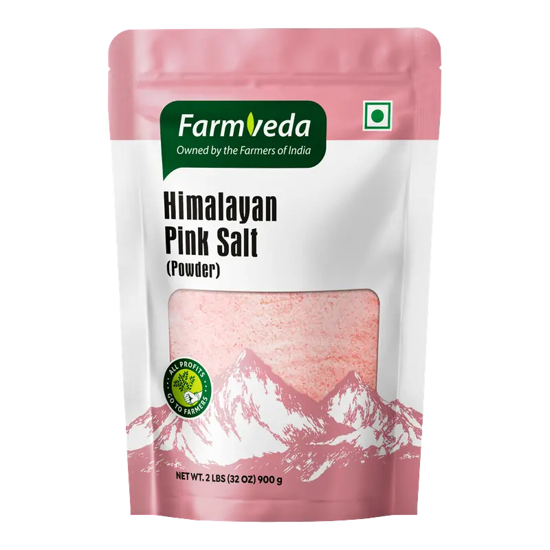 Farmveda Himalayan Pink Salt Powder 2Lb