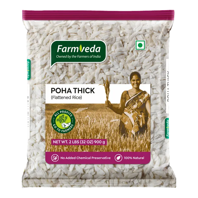 Farmveda Thick Poha 2Lb