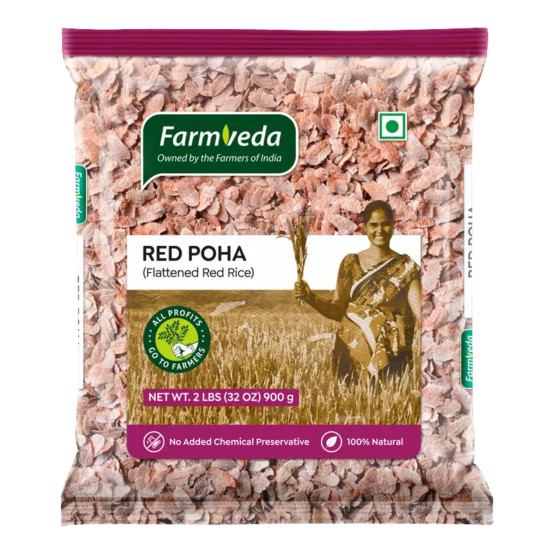 Red Poha (Red Flattened Rice) — 2 lb