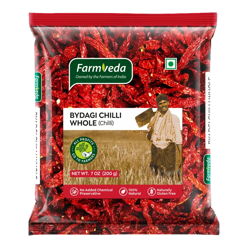 Farmveda Byadgi Whole Chilli 7Oz