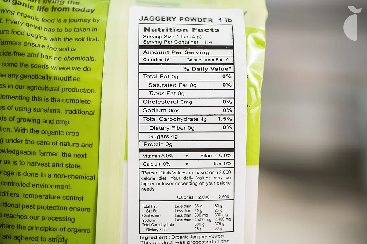 Evaporated Cane Juice Jaggery Powder — 1 lb