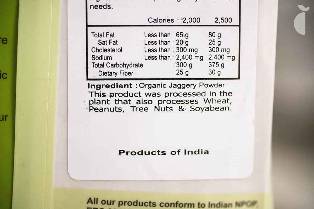 Evaporated Cane Juice Jaggery Powder — 1 lb