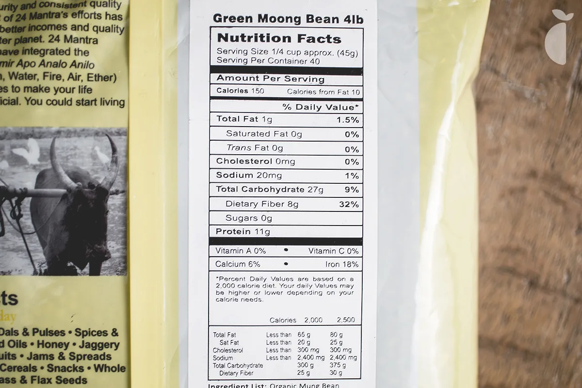 Beans Mung — 4 lb