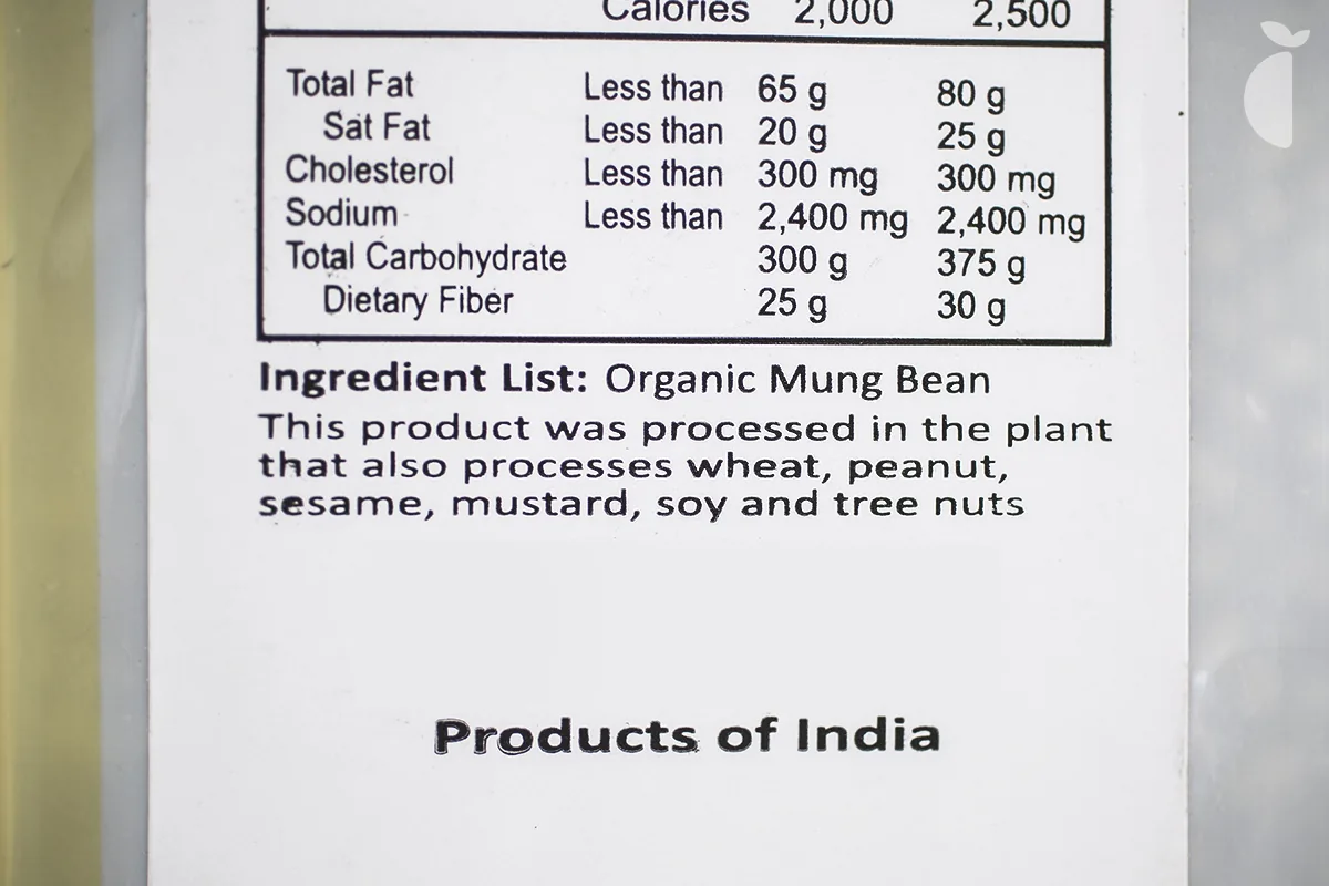 Beans Mung — 4 lb