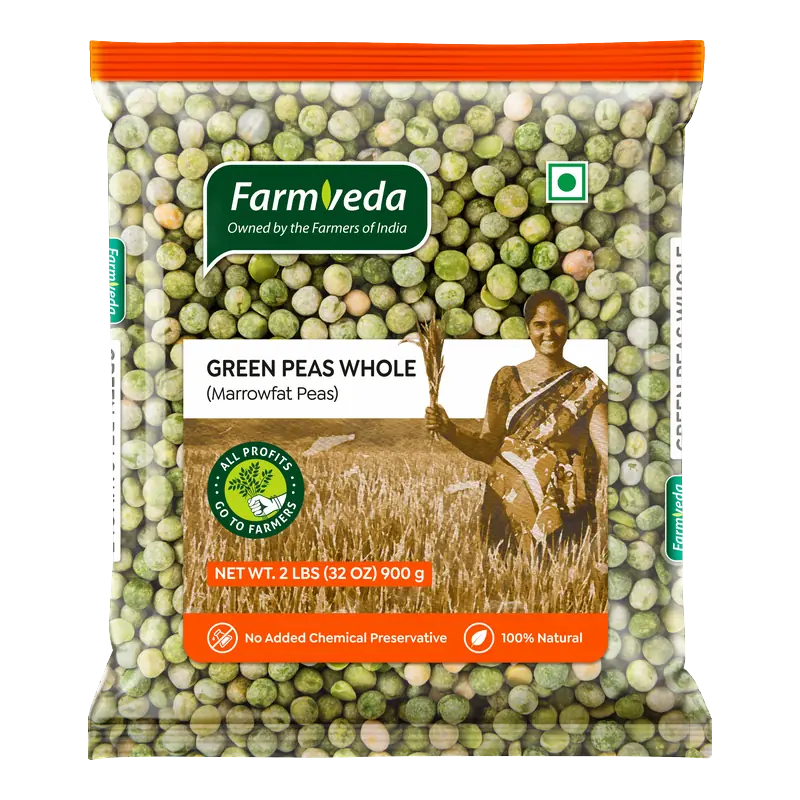 Dried Green Peas (Vatana) — 2 lb