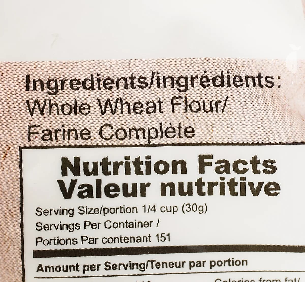 Flour Whole Wheat — 10 lb