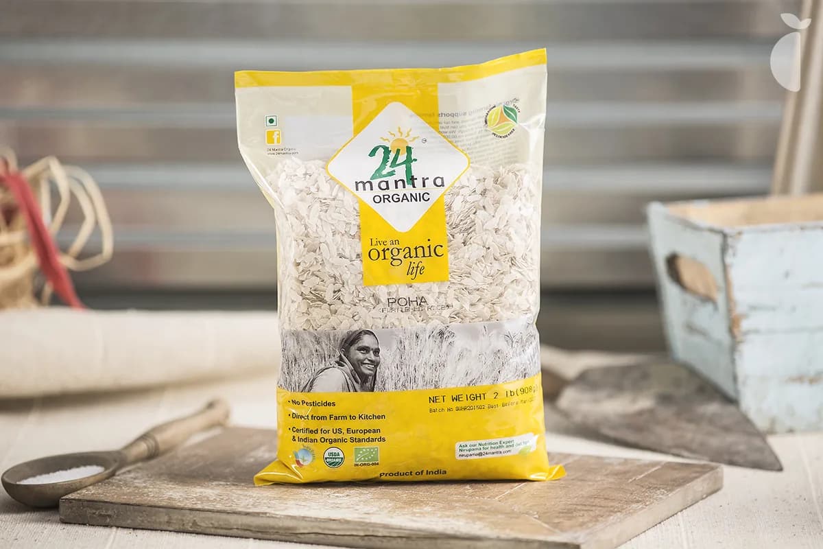 Rice Flattened Poha — 2 lb
