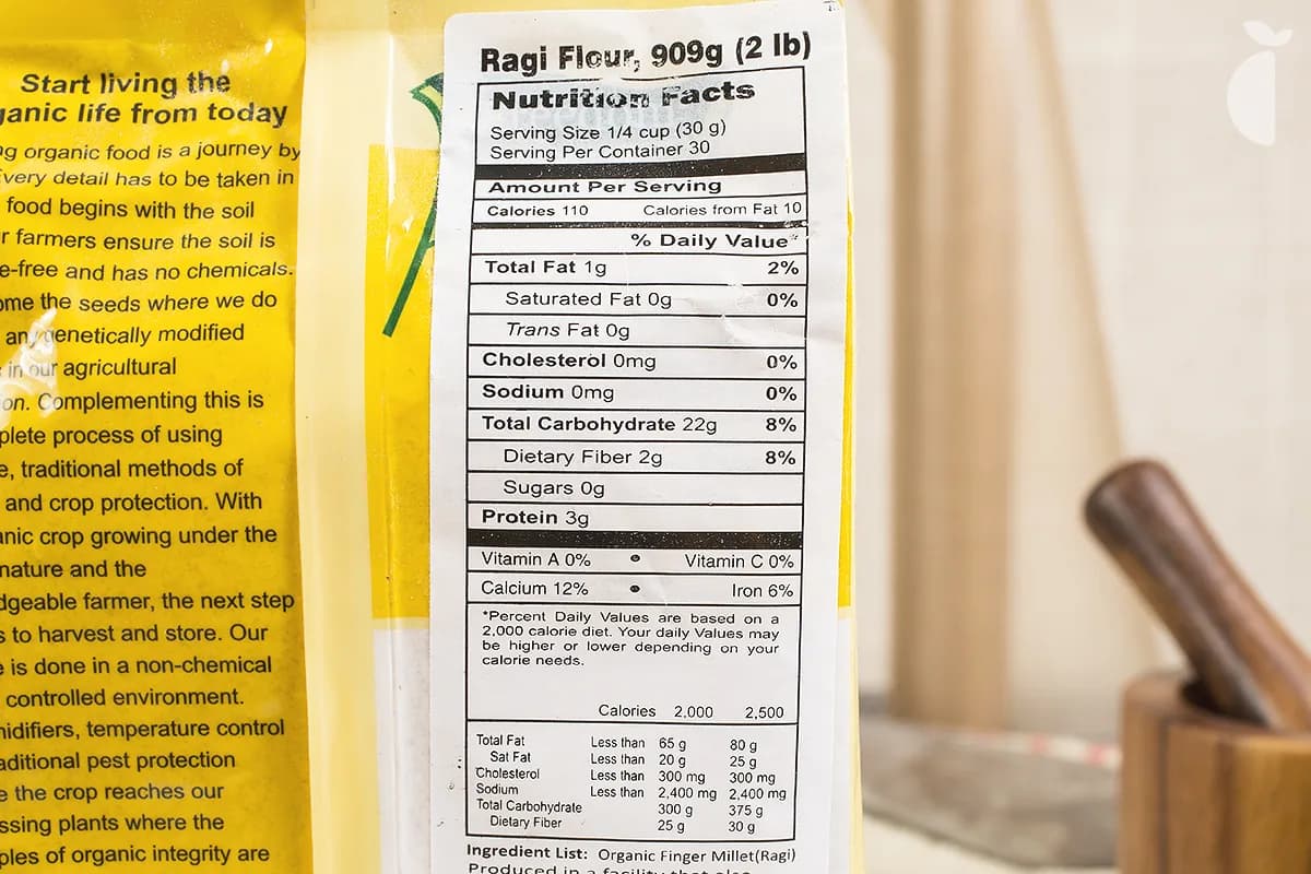 Flour Finger Millet Ragi 2lb Alt — Standard