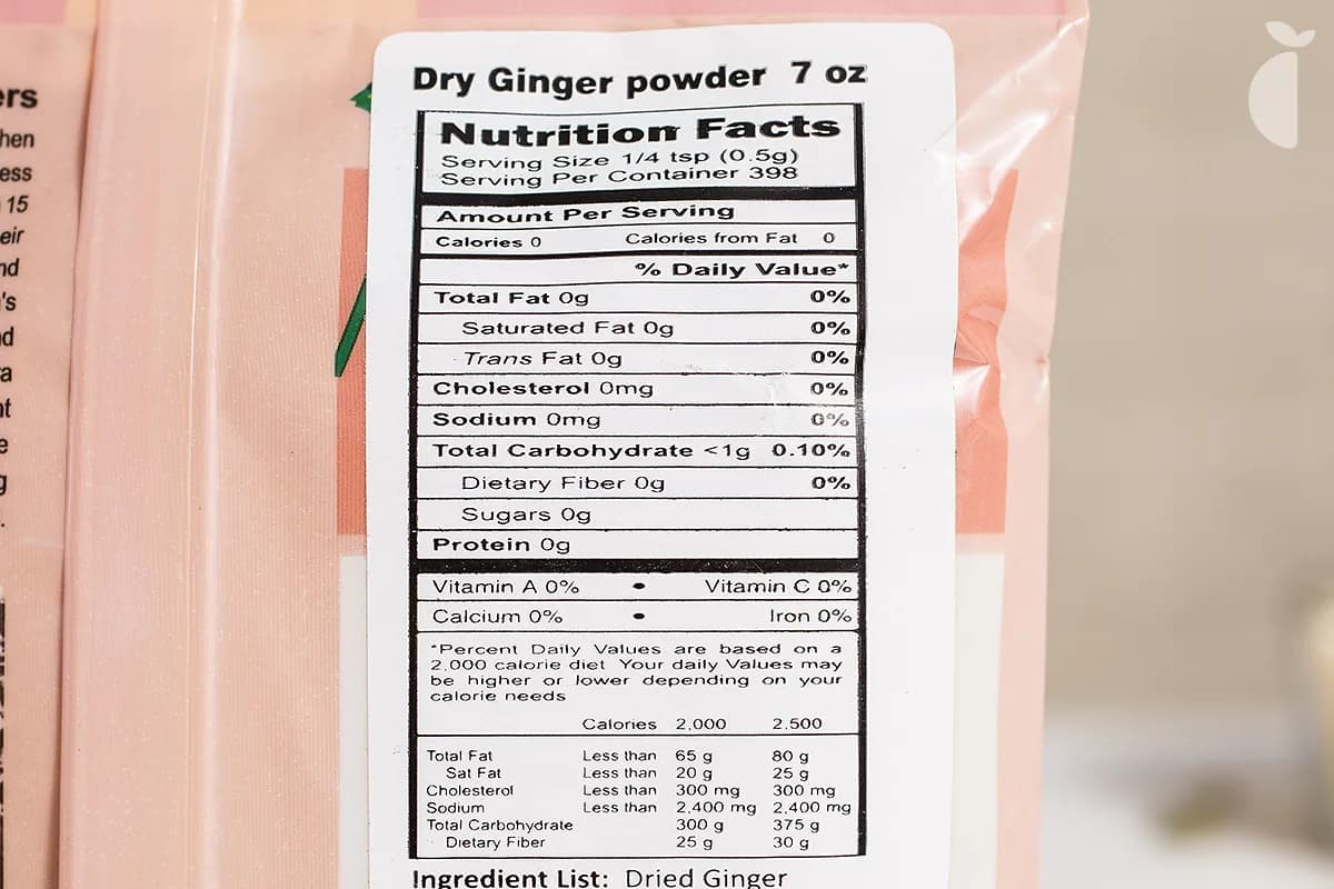 Spice Powder Ginger Dry — 7 oz