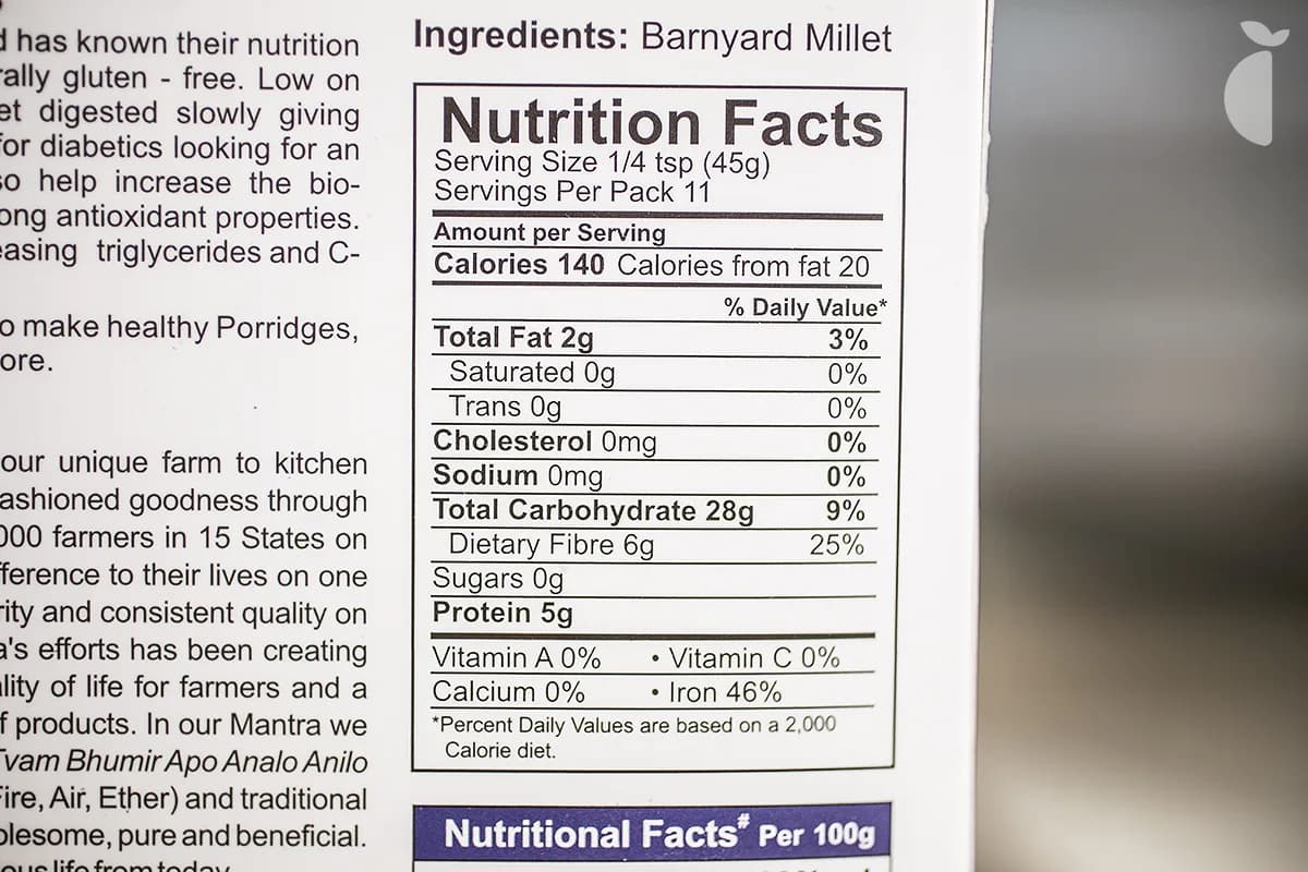 Ancient Grain Millet Barnyard — 500 g