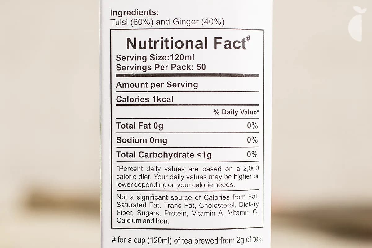 Tea Tulsi Ginger — 50 g