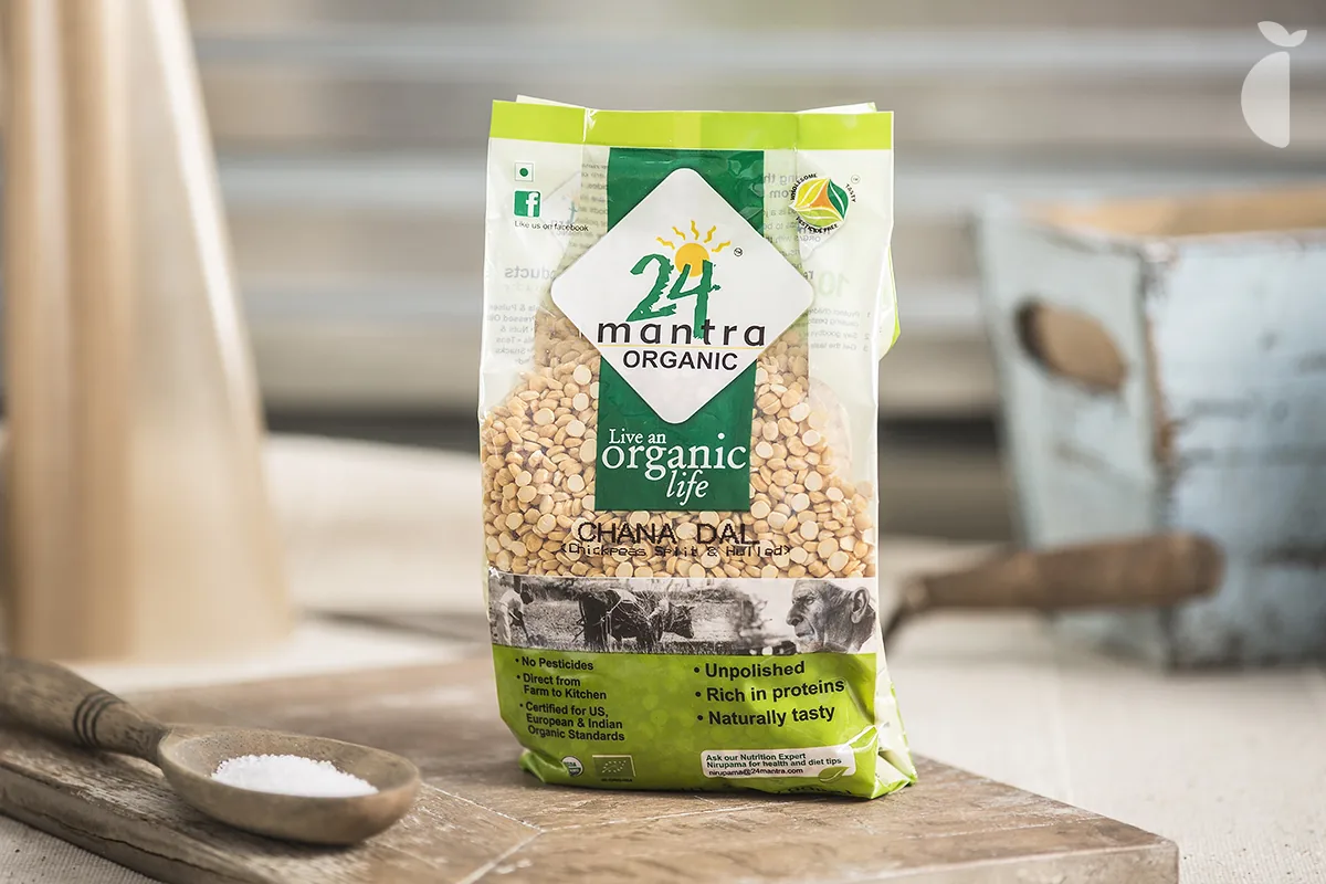Chickpeas Split Hulled Chana — 2 lb